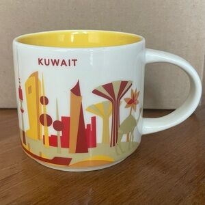 Starbucks You Are Here Kuwait
14 oz, preowned, excellent condition